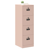 File Cabinet 2 pcs Pink 44 x 50 x 139 cm Cold-Rolled Steel 3406155