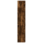 Slim Storage Cabinet Smoked Oak 30x42.5x225 cm Engineered Wood 3281263