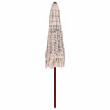 Macrame Parasol Cream 252.5 x 252.5 x 260 cm 42006470