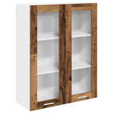 Hanging Cabinet Old Wood 80 x 31 x 100 cm Engineered Wood 884400