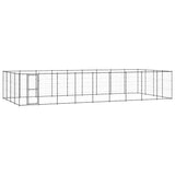 Outdoor Dog Kennel Steel 43.56 m 3082316
