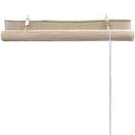 Bamboo Roller Blinds 4 pcs 120x160 cm Natural 278743