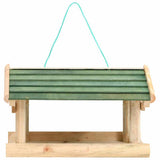 314819 Bird Feeder Solid Wood 35x29,5x21 cm