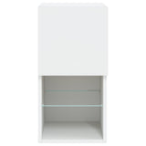 TV Cabinets with LED Lights 2 pcs White 30.5x30x60 cm 836988