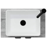 Bathroom Vanity with Sink Grey Sonoma 54 x 35 x 83 cm 890164
