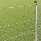Field Fence Silver 25 x 1.6 m Galvanised steel 42005826