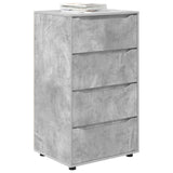 Storage Cabinets 60 x 48 x 105 cm Engineered Wood Concrete Grey 3406238