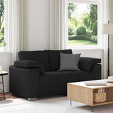 Sofa Black 160 x 77 x 82 cm Fabric 4105219