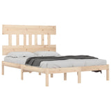 Bed Frame without Mattress 120x200 cm Solid Wood 3104733