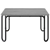 Coffee Table Grey Sonoma 100 x 100 x 45 cm Engineered Wood 8007741