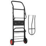 Saddle Trolley Foldable Black Steel 172502