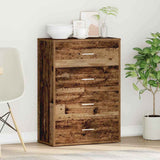Sideboard with Drawer Old Wood 60 x 31 x 84 cm Engineered Wood 871672