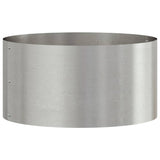 Planter Ring 5 pcs Silver 40 x 40 x 20 cm Stainless Steel 873615