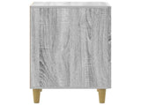 Bedside Cabinet Grey Sonoma 43 x 41 x 66.5 cm Engineered Wood 894561