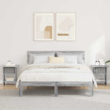 Bedside Table 2 pcs Grey Sonoma 41 x 40 x 45 cm Engineered Wood 8000447