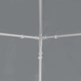 Party Tent 300 x 300 x 255 cm Light Grey PE and Steel 42032999