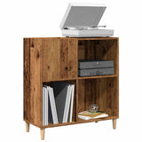 Record Cabinet Old Wood 84.5x38x89 cm Engineered Wood 857171