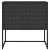 Sideboard Black 75x35x75 cm Steel 335871