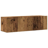 6 Piece TV Cabinet Set Wall-mounted Old Wood Engineered Wood 3329141