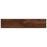 Rectangular Table Top 140 x 30 x 3.5 cm Rectangular Dark Brown 938179