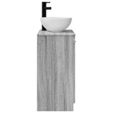 Bathroom Vanity with Sink Grey Sonoma 54 x 35 x 83 cm 890144