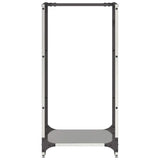 Firewood Rack 40x30x80 cm Stainless Steel 864223