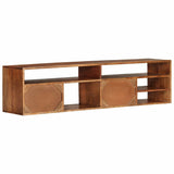 TV Cabinet 140x30x35 cm Solid Acacia Wood 340301
