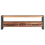 TV Cabinet 140x30x45 cm Solid Acacia Wood 247736