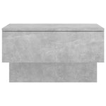 Wall-mounted Bedside Cabinets 2 pcs Concrete Grey 810944