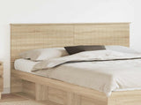 Headboard with Headboard Sonoma Oak 150 cm Engineered wood 887750
