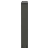 Coffee Table Legs V-Shape 2 pcs Anthracite 38x cm Steel 4012626