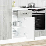 Kitchen Base Cabinet Kalmar Grey Sonoma Engineered Wood 853473
