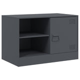 TV Cabinets 2 pcs Anthracite 67x39x44 cm Steel 841696