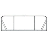 Log Holder Brown 300x45x100 cm Galvanised Steel 364576