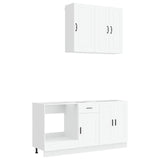 Kitchen Unit PORTO 5 pcs White Engineered Wood 3438275