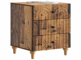 Bedside Cabinet Old Wood 43x 41 x 66.5 cm Engineered Wood 894103