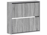 Wall-Mounted Shoe Cabinet ARNHEM 71 x 17 x 86 cm Grey Sonoma 896641