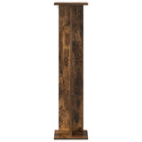 Plant Stand 2 pcs Smoked Oak 25 x 25.5 x 100.5 cm 899635