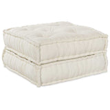 Modular Sofa 2 pcs Cream 140 x 70 x 36 cm Fabric 3315065
