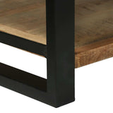 Storage Box with Storage Brown 80 x 35 x 45 cm Solid Mango wood 4015975