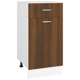 Drawer Bottom Cabinet Lyon Brown Oak 40x46x81.5 cm Engineered Wood 815572