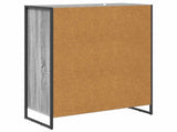 Shoe Cabinet Grey Sonoma 79 x 36 x 100 cm Engineered Wood 886465