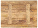 Table Top 60x60x3.8 cm Square Solid Wood Mango 371531