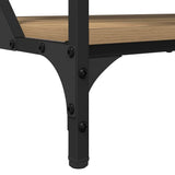 Coffee Table Artisan Oak 70 x 50 x 50 cm Engineered Wood 883039