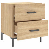 Bedside Cabinets 2 pcs Sonoma Oak 40x35x47.5 cm Engineered Wood 827315