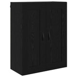 Highboard Black Oak 69.5 x 34 x 180 cm Engineered Wood 3416140