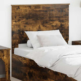 Headboard with Headboard Smoked Oak 90 cm Engineered wood 887808