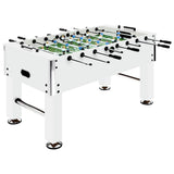 Football Table Steel 60 kg 140x74.5x87.5 cm White 92501