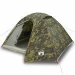 ZNTS Camping Tent Dome 4-Person Camouflage Waterproof 4009620