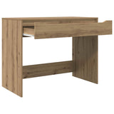 Desk with Drawer Artisan Oak 100 x 50 x 78 cm Engineered Wood 888946